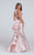 Ellie Wilde - EW117124 Gown in Pink and Multi-Color