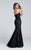 Ellie Wilde - EW117130 Gown in Black and Neutral