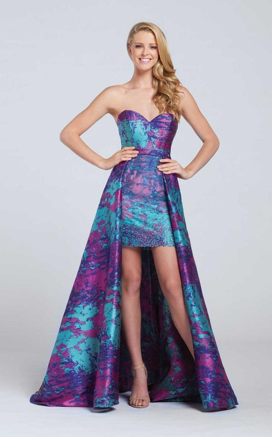 Ellie Wilde - EW117134 Gown in Multi-Color