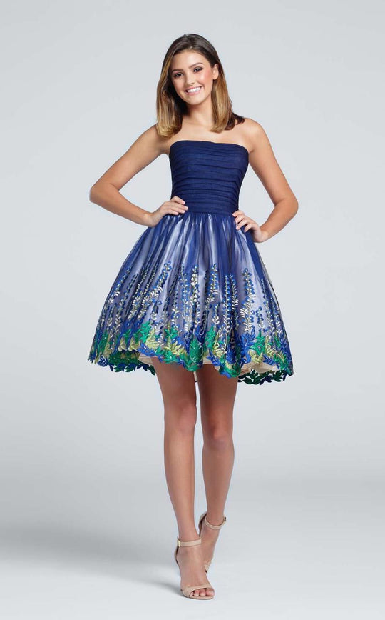 Ellie Wilde - EW117147 Dress in Blue