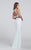 Ellie Wilde - EW117160 Dress in White and Multi-Color