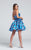 Ellie Wilde - EW117169 Dress in Blue and Multi-Color