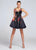 Ellie Wilde - EW117172 Dress in Blue and Multi-Color