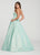 Ellie Wilde - EW119013 Strapless Floral Jacquard Ballgown