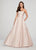 Ellie Wilde - EW119013 Strapless Floral Jacquard Ballgown