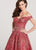Ellie Wilde - EW119027 Intricate Lace Off Shoulder Ballgown In Red