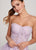 Ellie Wilde - EW119133 Lace Sweetheart Organza Ruffled Ballgown In Purple