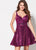 Ellie Wilde - EW21908S Stretch Glitter Sleeveless Cocktail Dress In Pink
