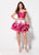 Ellie Wilde - EW21909S Two-Piece Off Shoulder Floral Printed Dress In Pink and Floral