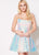 Ellie Wilde - EW21912S Allover Sequin Embellished Tulle Cocktail Dress In Pink