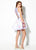 Ellie Wilde - EW21913S Jewel Neck Floral Mikado Cocktail Dress In Purple and Floral