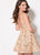 Ellie Wilde - EW21941S Sleeveless Sweetheart Embellished Dress In Nude and Gold