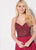 Ellie Wilde - EW21961 Beaded Bodice Crisscross Back Long Gown In Pink