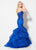 Ellie Wilde - EW21965 Strapless Sweetheart Embellished Mermaid Gown In Blue