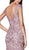 Cinderella Divine - AM147 Embroidered Trumpet Evening Gown In Purple