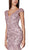 Cinderella Divine - AM147 Embroidered Trumpet Evening Gown In Purple