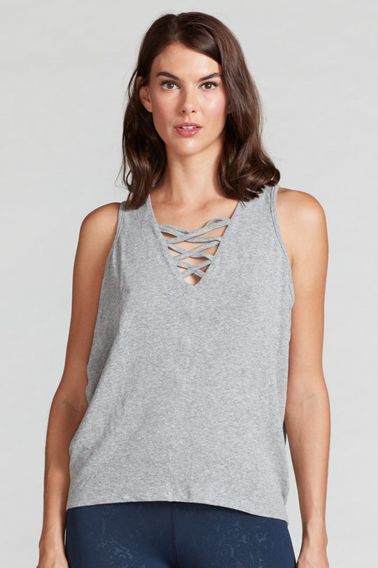Erin Lace Up Tank