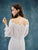 Wilderly Bride by Allure Bridals - F100L Bell Sleeve Lace Bridal Gown In White