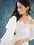 Wilderly Bride by Allure Bridals - F100L Bell Sleeve Lace Bridal Gown In White