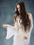 Wilderly Bride by Allure Bridals - F108 Long Bell Sleeve Bridal Gown In White and Neutral