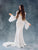 Wilderly Bride by Allure Bridals - F108 Long Bell Sleeve Bridal Gown In White and Neutral