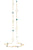 Rainbow Moonstone & Turquoise Long Necklace In 18k Yellow Gold