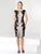 Social Occasions by Mon Cheri - 215810 Short Dress In Pewter Black