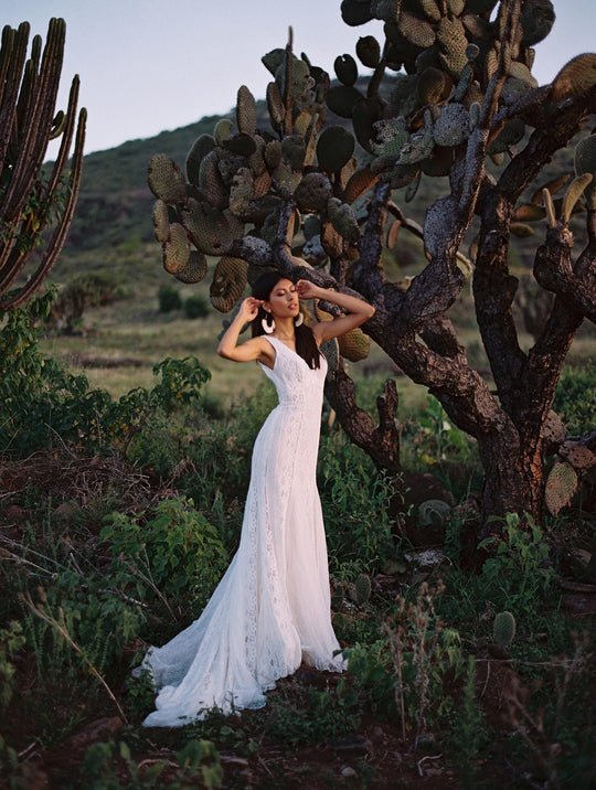 Wilderly Bride by Allure Bridals - F151 Elegant Lace Wedding Dress In White