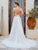 Wilderly Bride by Allure Bridals - F160 Wrap Tie Back Wedding Dress In Neutral and White