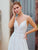 Wilderly Bride by Allure Bridals - F160 Wrap Tie Back Wedding Dress In Neutral and White