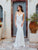 Wilderly Bride by Allure Bridals - F169 Lace V-Neck Bridal Dress In Neutral and White