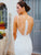 Wilderly Bride by Allure Bridals - F172 Scoop Sheath Bridal Dress In White and Neutral