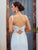 Wilderly Bride by Allure Bridals - F174 Fitted V-Neck Bridal Dress In Gray and White
