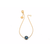 London Blue Topaz Single Stone Bracelet In 18k Yellow Gold
