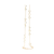 Tresor Collection - Rainbow Moonstone & Gemstone Long Station Necklace in 18k Rainbow Moonstone and Crystal