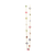 Multicolor Tourmaline Station Necklace in 18k Yellow Gold