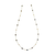 Tresor Collection - Gemstone Long Station Necklace In 18K Yellow Gold Blue Sapphire