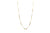 18Kt Yellow Gold Necklace With Multi Tourmaline