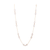 Tresor Collection - Gemstone Long Necklace in 18k Yellow Gold Rainbow Moonstone