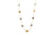 18Kt Yellow Gold Necklace With Multi Rutile