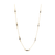Tresor Collection - Rainbow Moonstone & Gemstone Necklace In 18k Yellow Gold