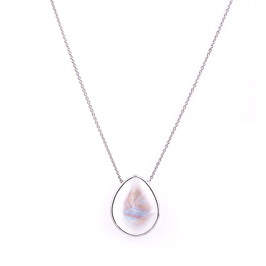 Tresor Collection - Rainbow Moonstone Chain in 18K Yellow Gold