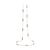 Blue Sapphire Smooth Long Necklace in 18k Yellow Gold