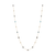 Tresor Collection - Gemstone Long Necklace in 18K Yellow Gold Rainbow Moonstone