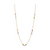 Tresor Collection - Multicolor Tourmaline Necklace in 18k Yellow Gold