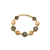 Milky Moonstone Bracelet in 18k YG