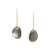 Tresor Collection - Labradorite Earring in 18k Yellow Gold