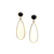 Lapis Earring in 18k Yellow Gold