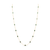 Tresor Collection - Emerald Rounds Necklace in 18k Yellow Gold
