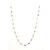 Multicolor Stones Long Necklace in 18k YG